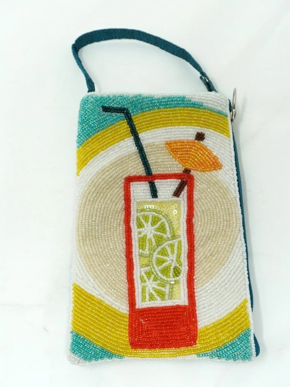Bamboo Trading Company hand-beaded cocktail club bag